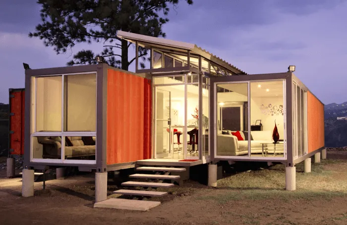 Folding Container House & Prefab House