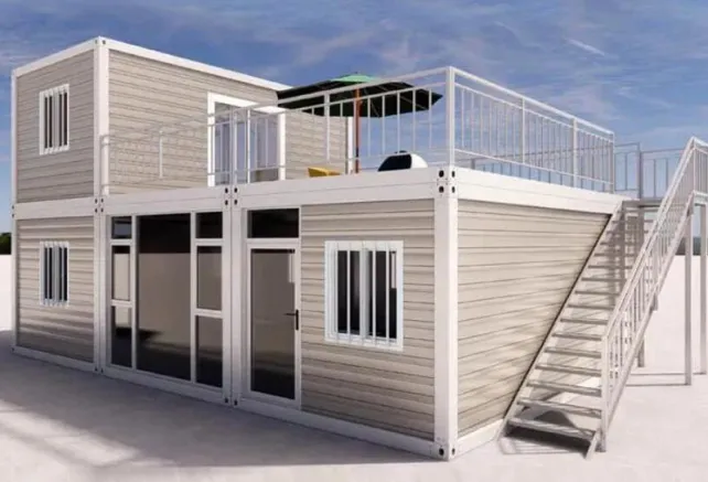 Prefabricated assembly modular container house