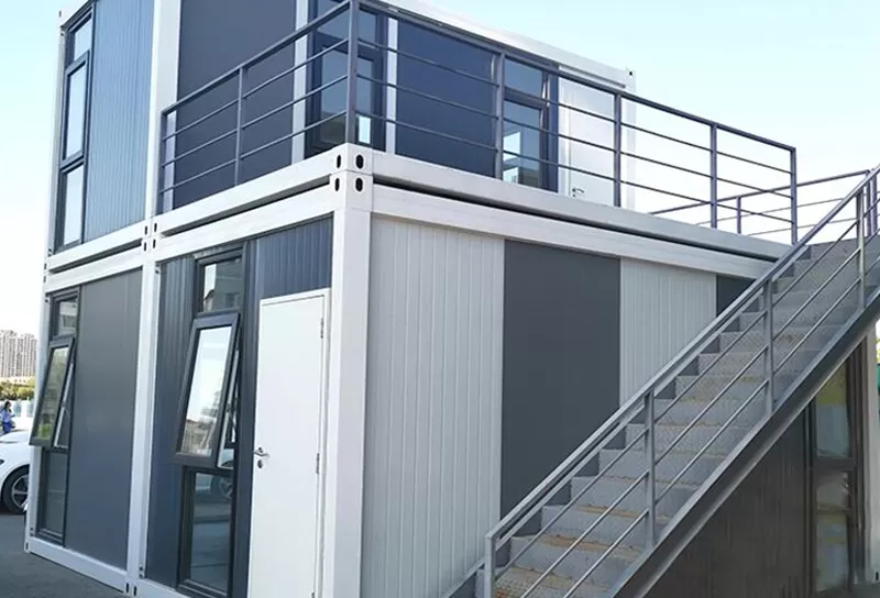 Mobile container assemble house