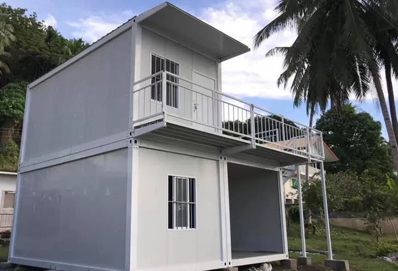 Tiny flat pack container house