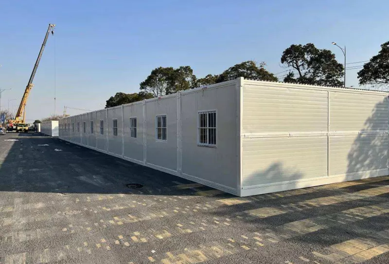 Folding container house